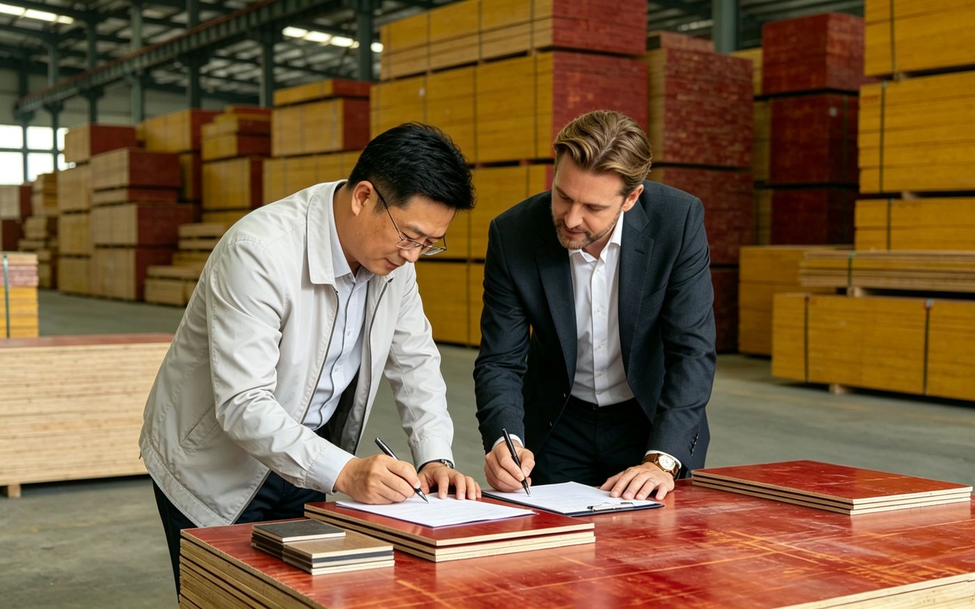 客户洽谈方案 client discussing plan