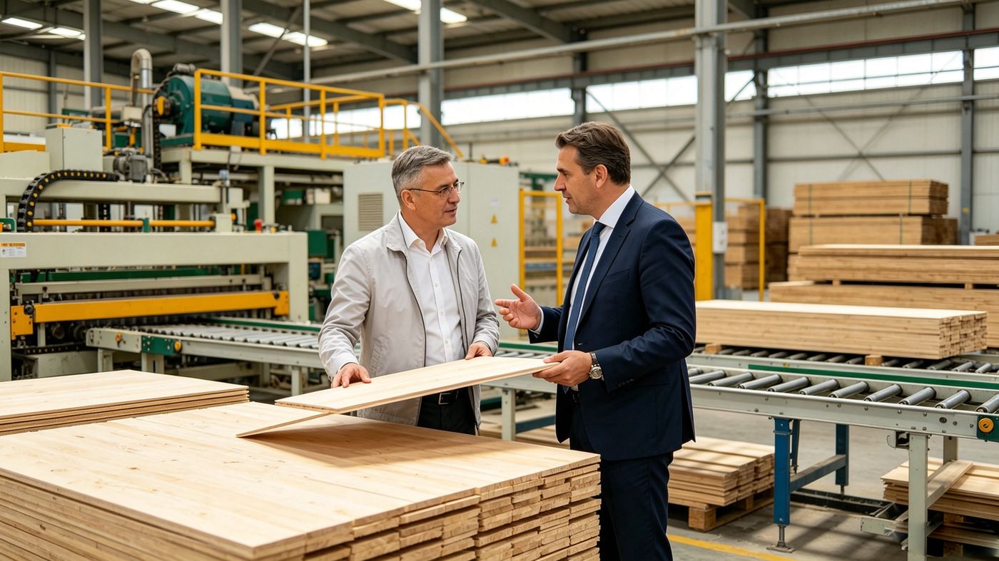 客户参观工厂 client visiting factory